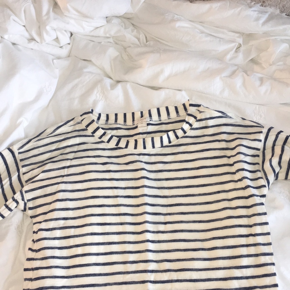 J. Crew Striped Tunic Sweater, Size XS